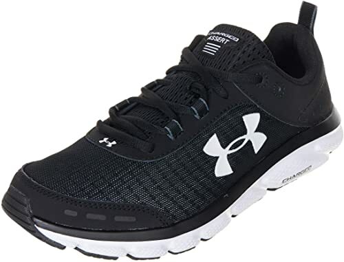 under armour men's charged assert 8 running shoes black